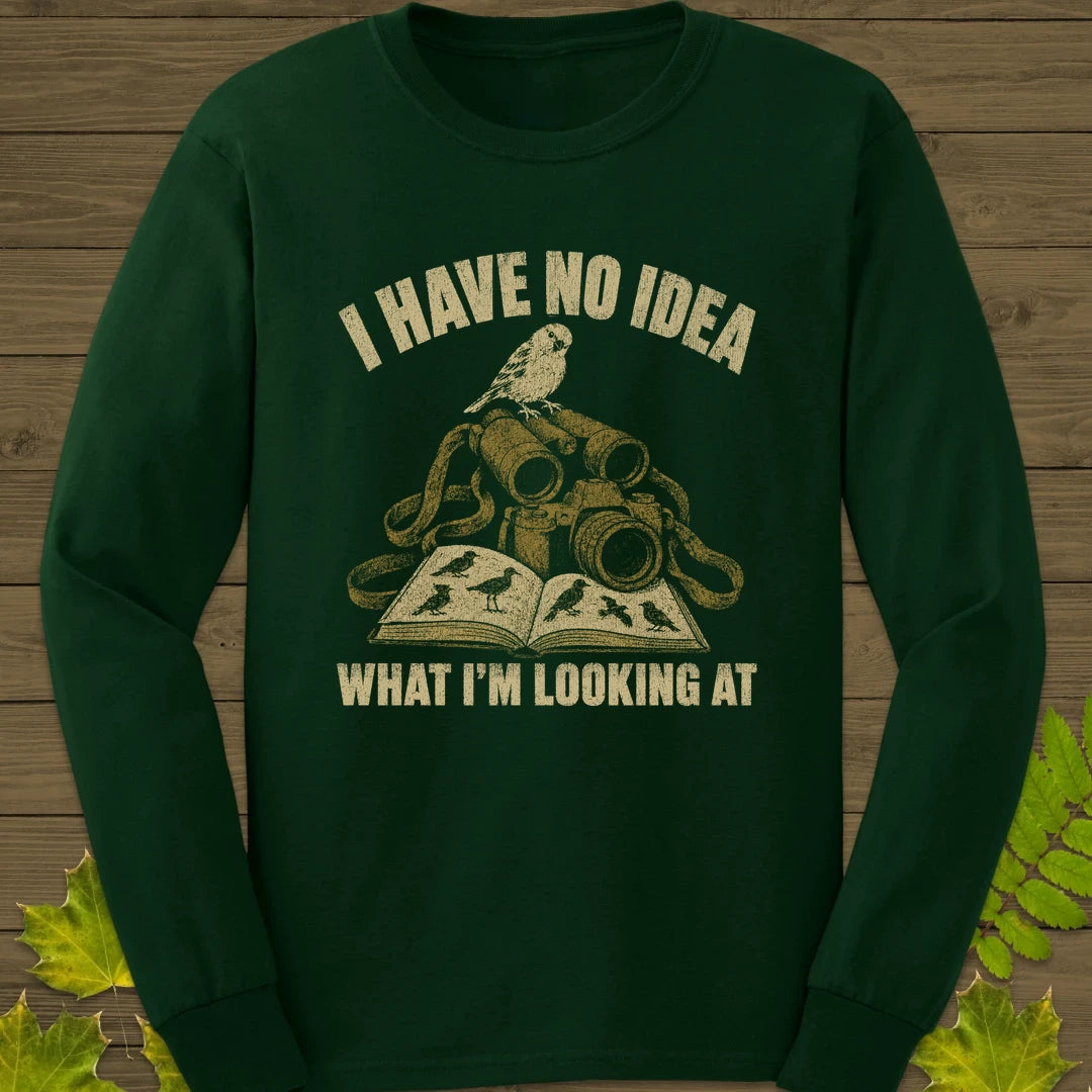 No Idea Long Sleeve Forest Green