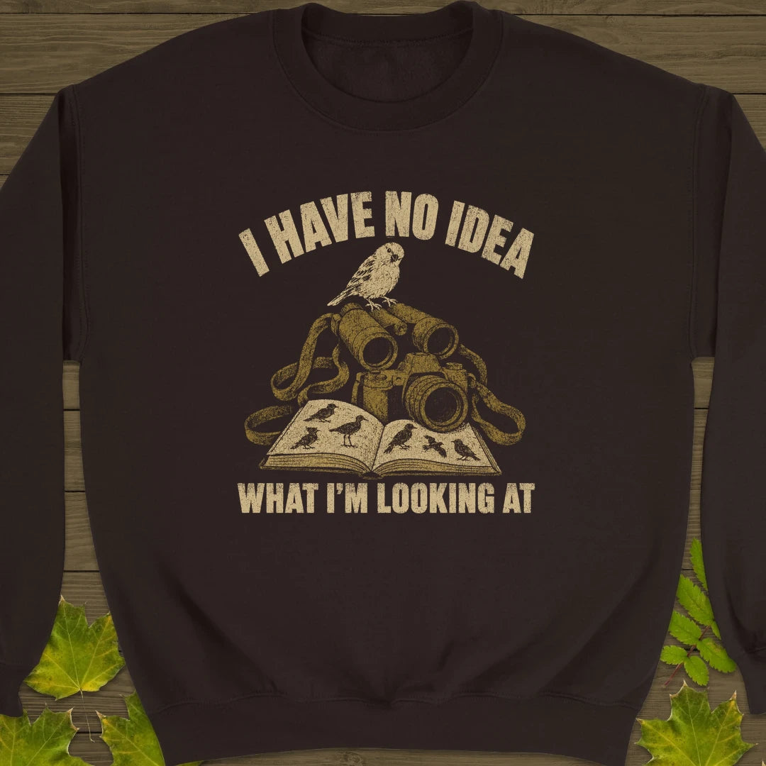 No Idea Sweatshirt Dark Chocolate