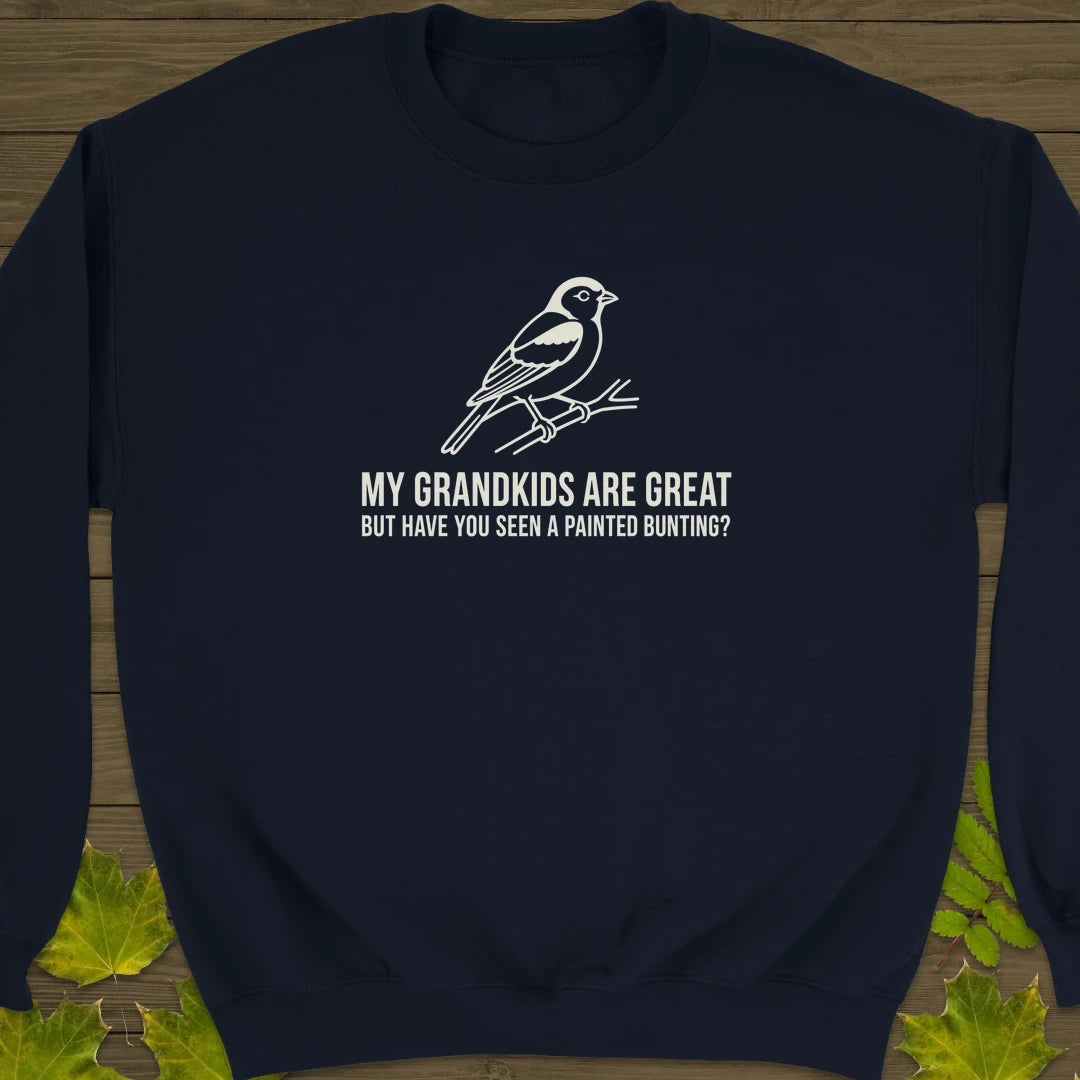 Painted Bunting Pride Sweatshirt Navy