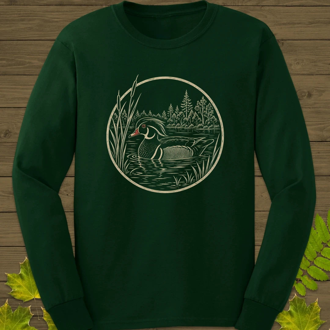 Pond Wanderer Long Sleeve Forest Green