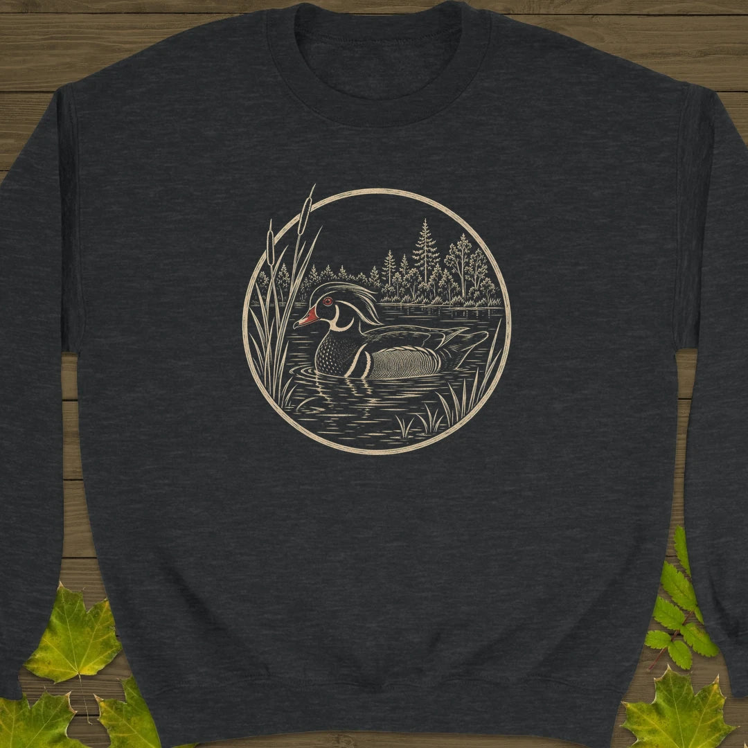 Pond Wanderer Sweatshirt Dark Heather