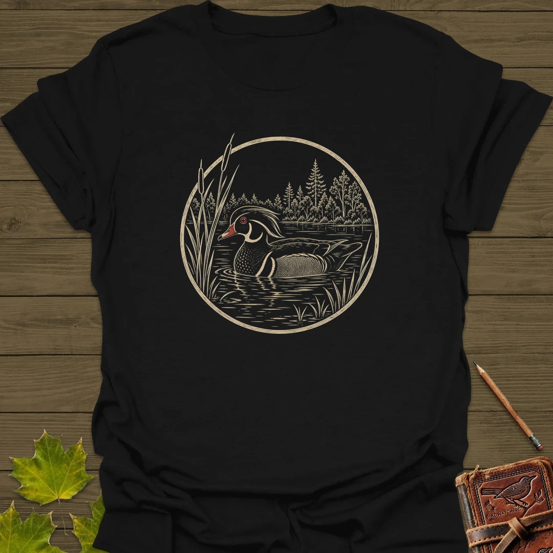 Pond Wanderer T-Shirt Black