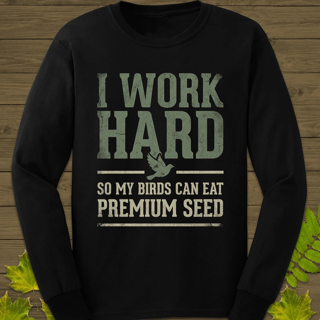 Premium Seed Long Sleeve Black