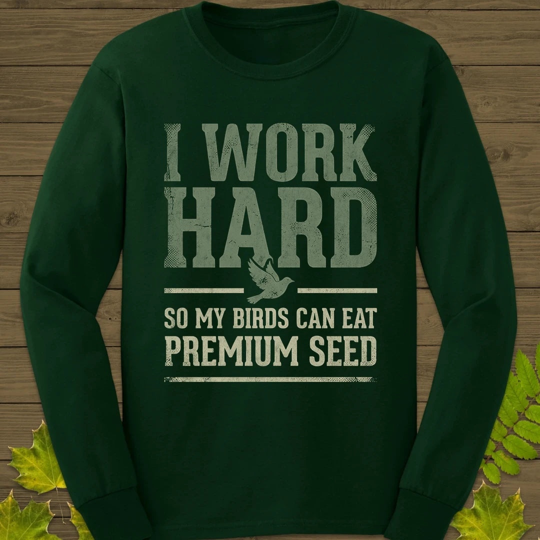 Premium Seed Long Sleeve Forest Green