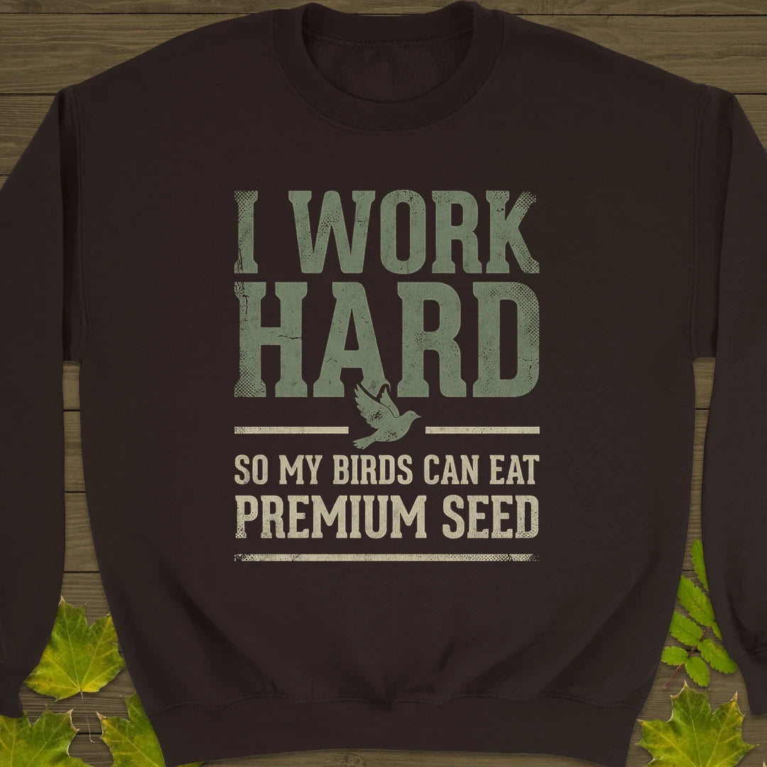 Premium Seed Sweatshirt Dark Chocolate