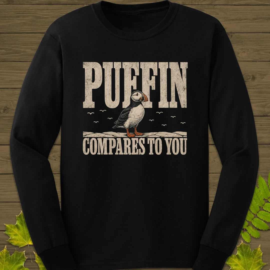 Puffin Compares Long Sleeve Black
