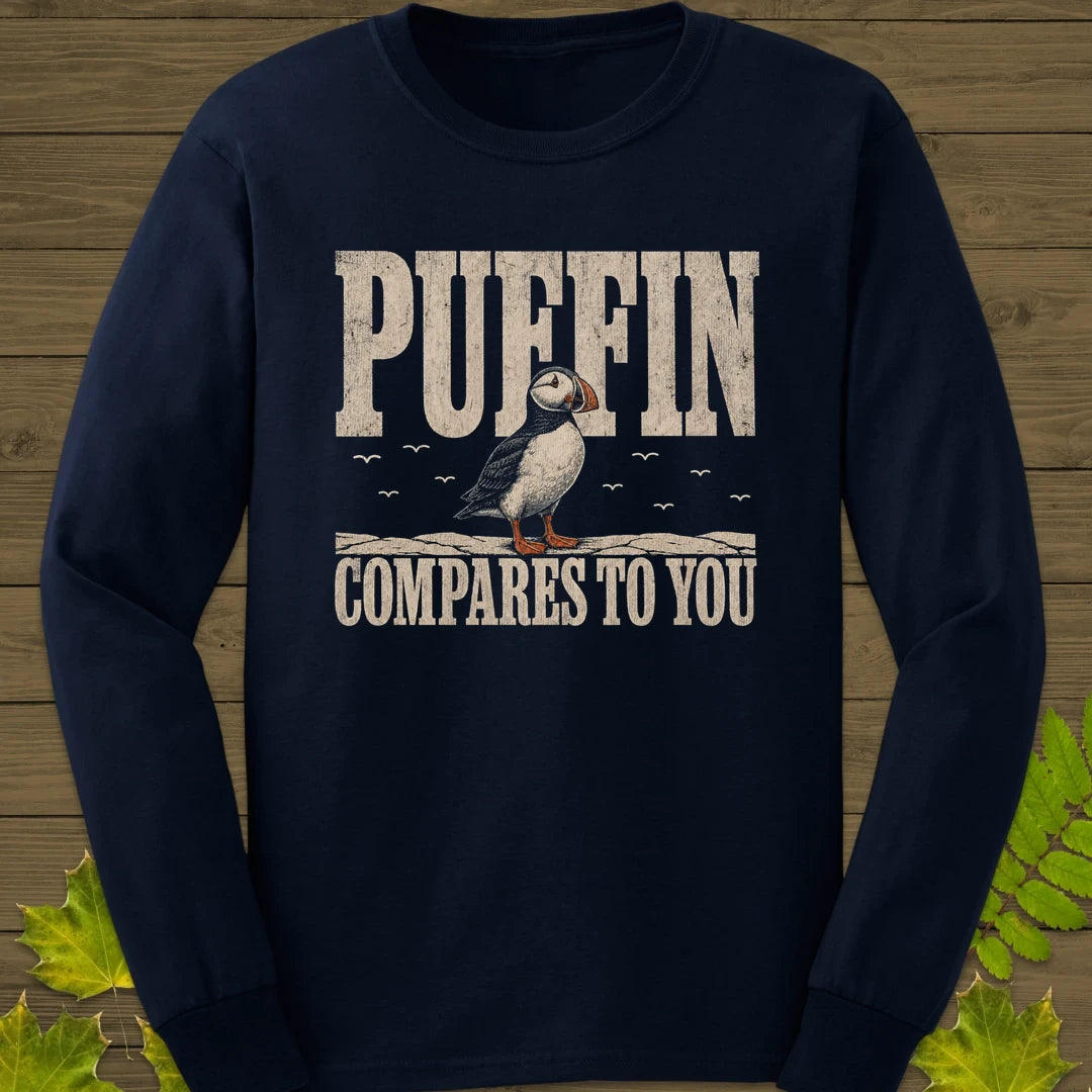 Puffin Compares Long Sleeve Navy