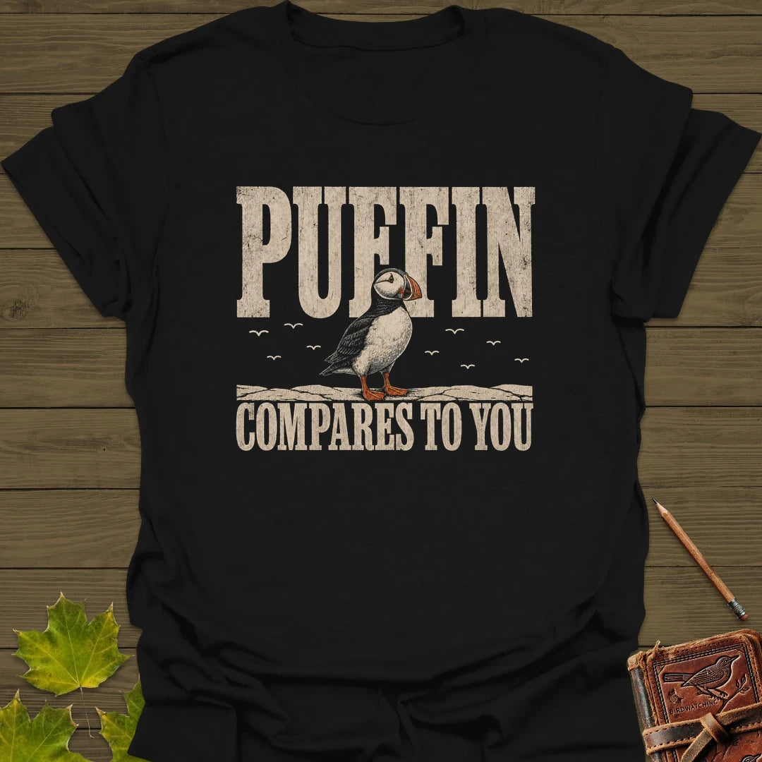 Puffin Compares T-Shirt Black