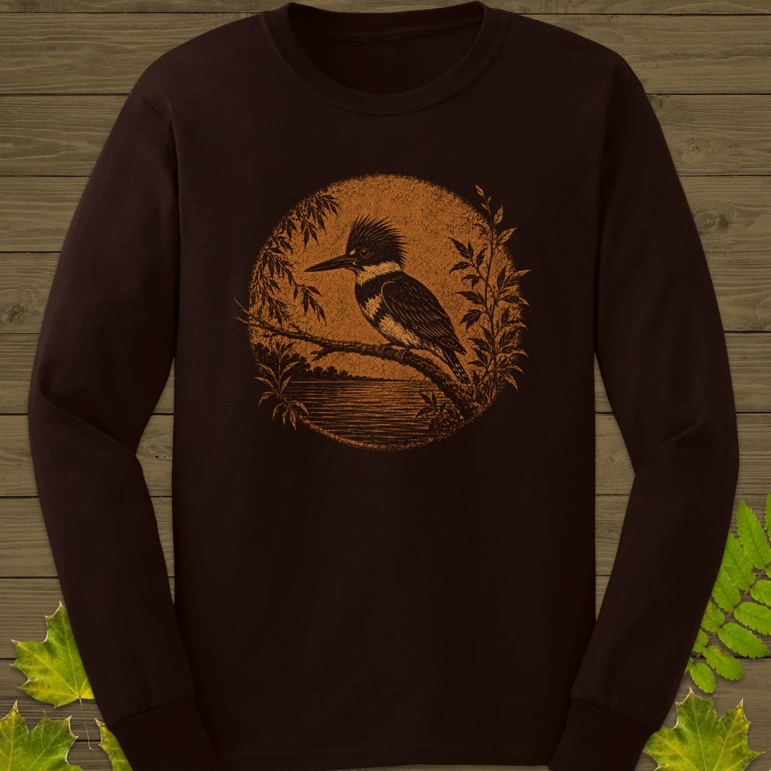 River Kingfisher Long Sleeve Dark Chocolate