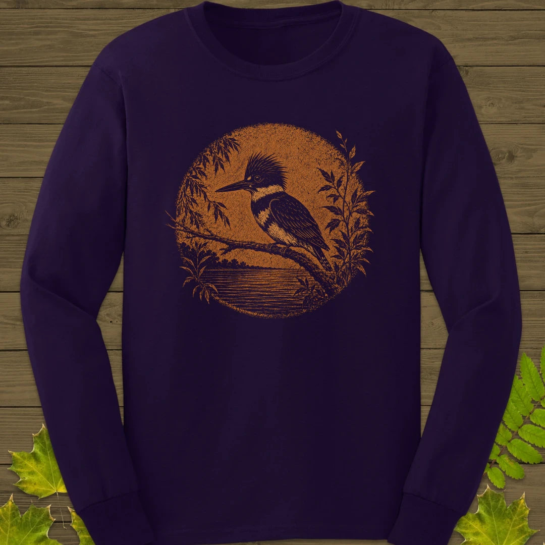 River Kingfisher Long Sleeve Purple