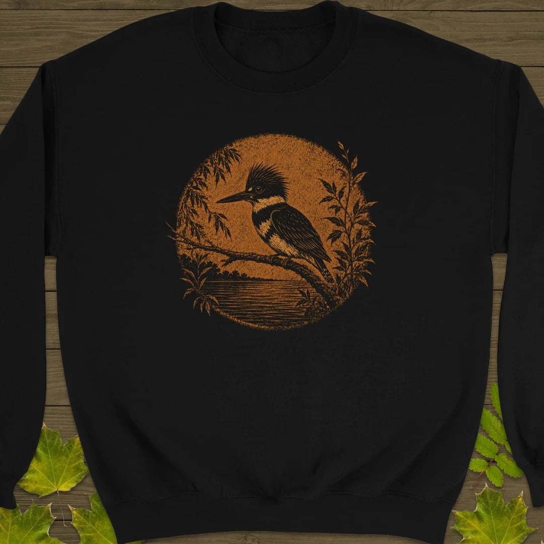 River Kingfisher Sweatshirt Black