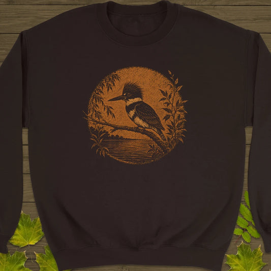 River Kingfisher Sweatshirt Dark Chocolate