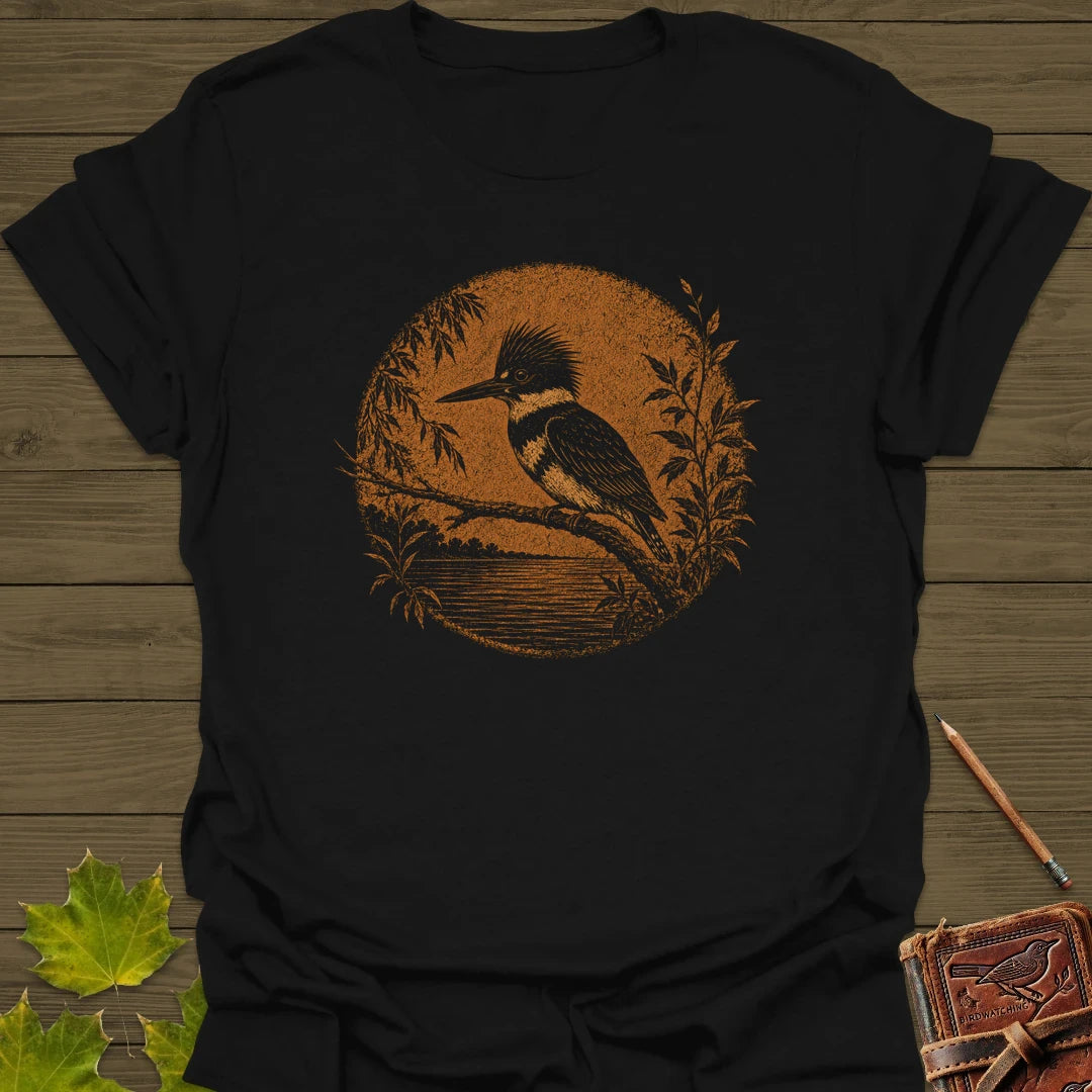 River Kingfisher T-Shirt Black