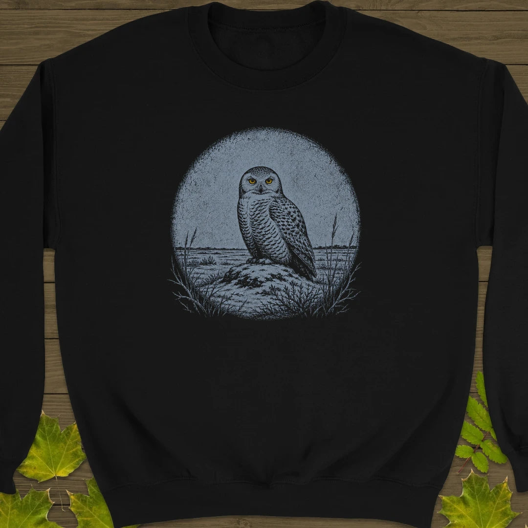 Tundra Owl Sweatshirt Black