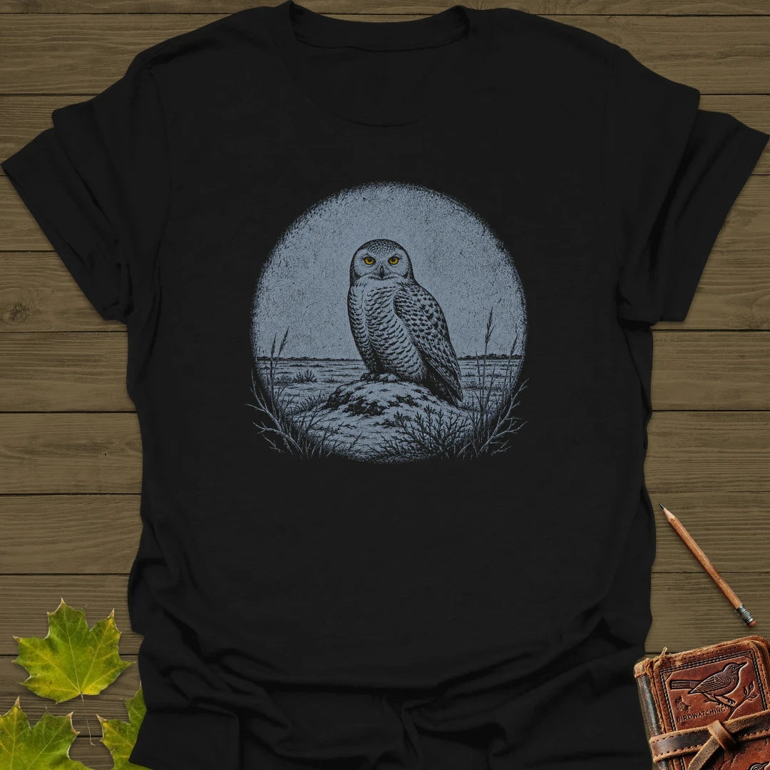 Tundra Owl T-Shirt Black