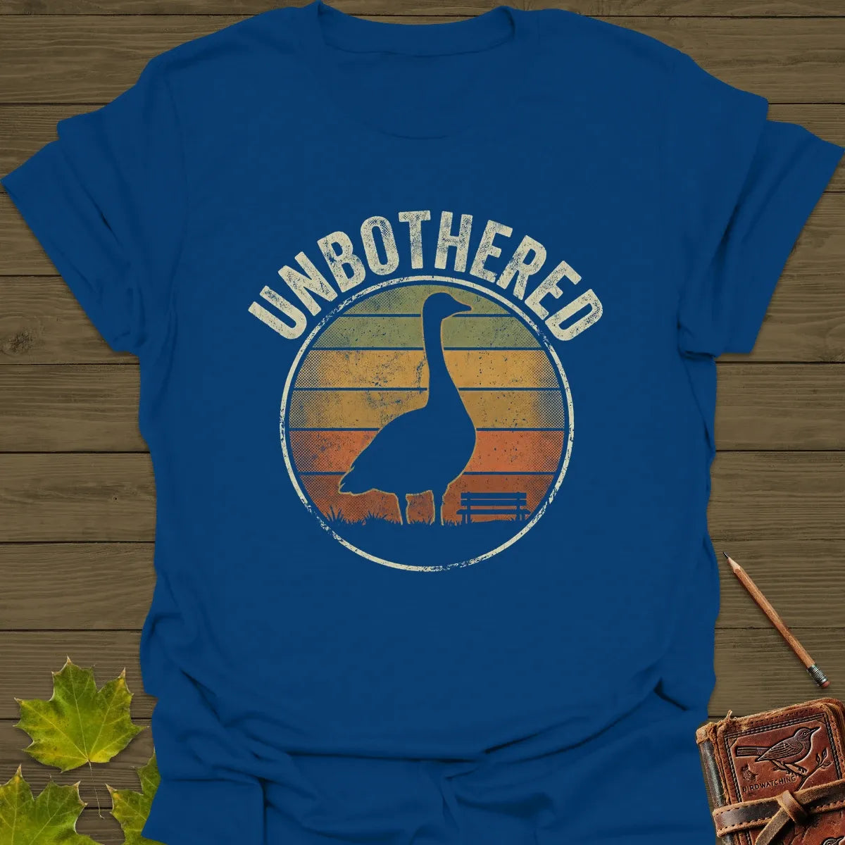 Unbothered Goose T-Shirt Royal