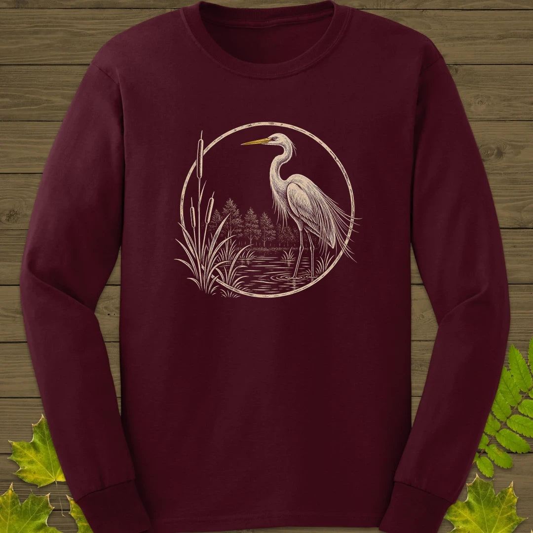 Wetland Grace Long Sleeve Maroon