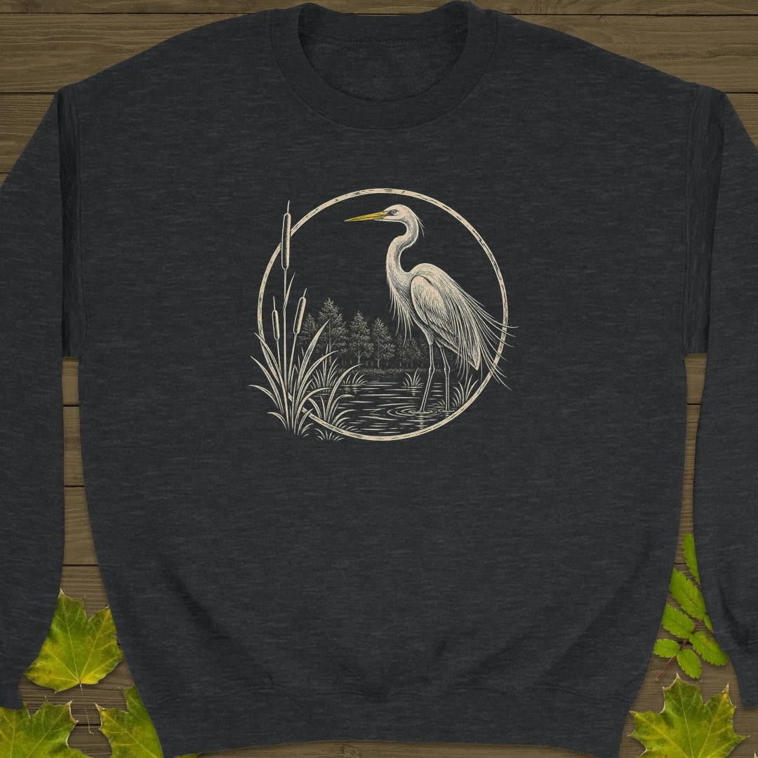 Wetland Grace Sweatshirt Dark Heather