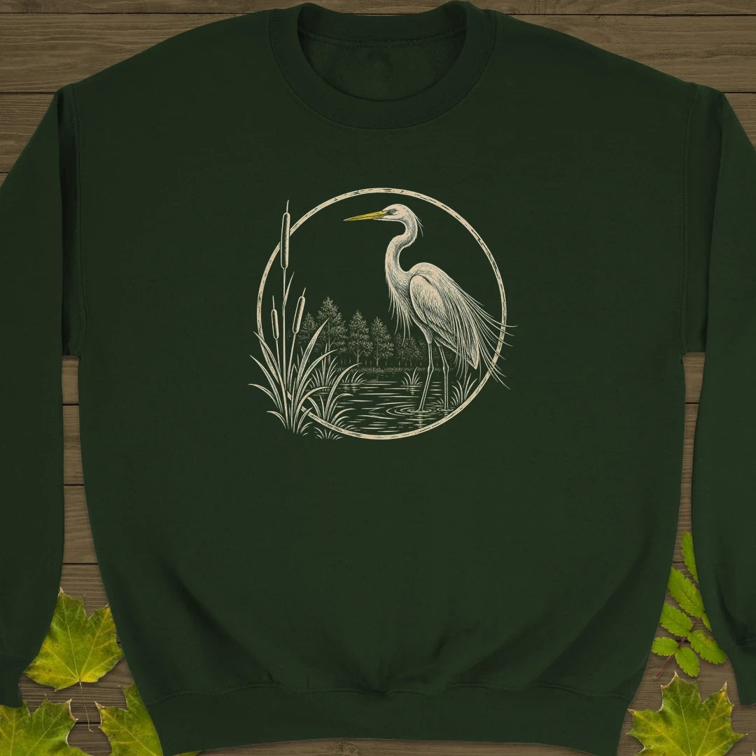 Wetland Grace Sweatshirt Forest Green