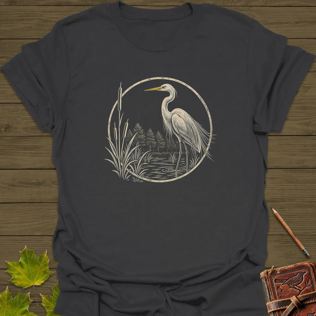Wetland Grace T-Shirt Charcoal