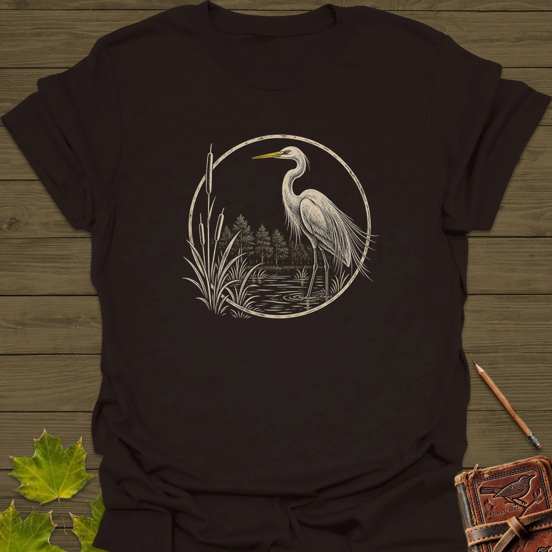 Wetland Grace T-Shirt Dark Chocolate