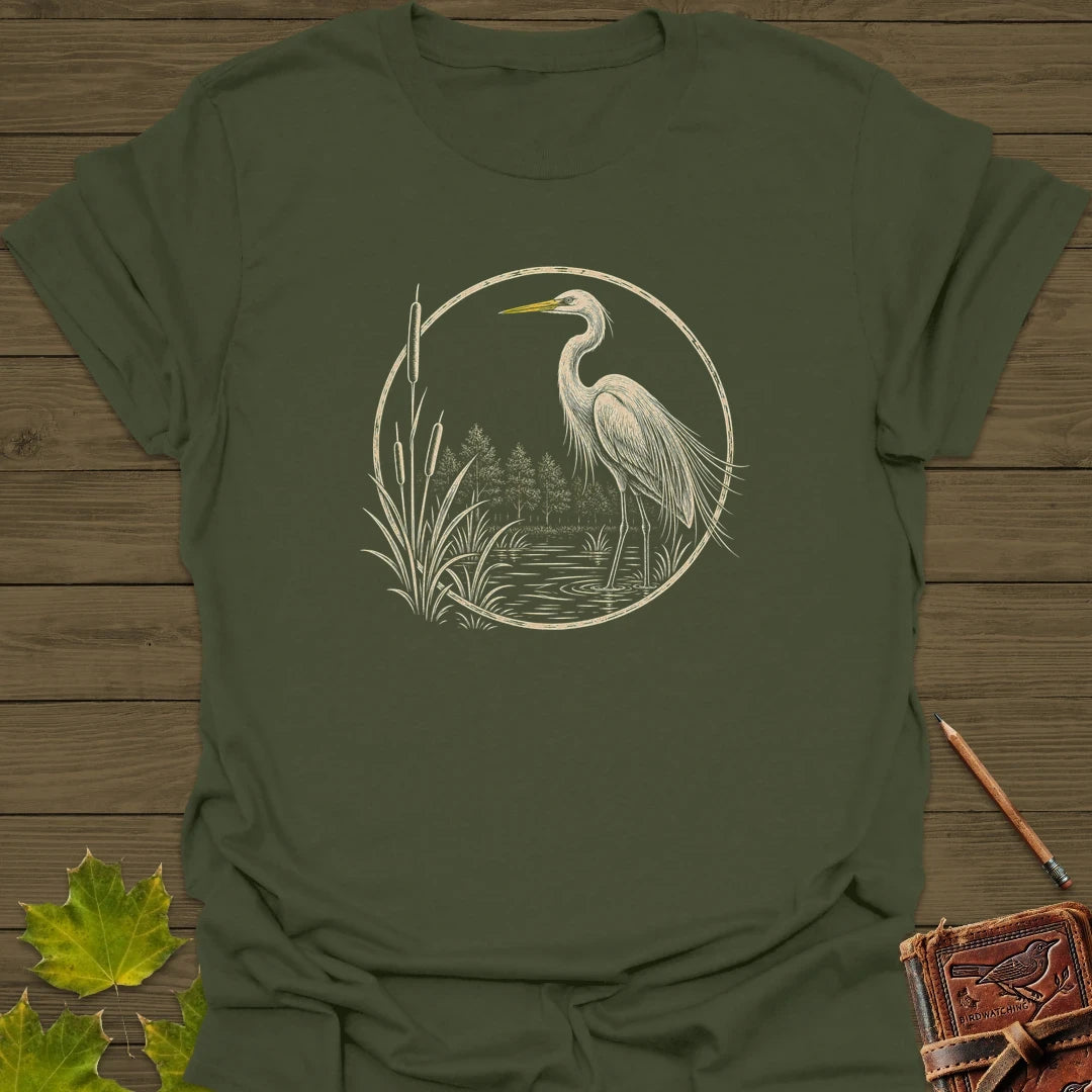 Wetland Grace T-Shirt Military Green