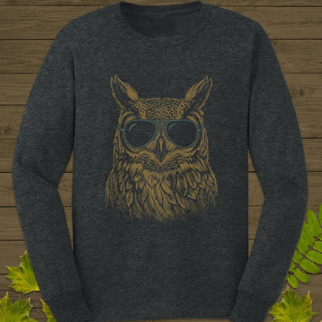 Wise Vision Long Sleeve Dark Heather