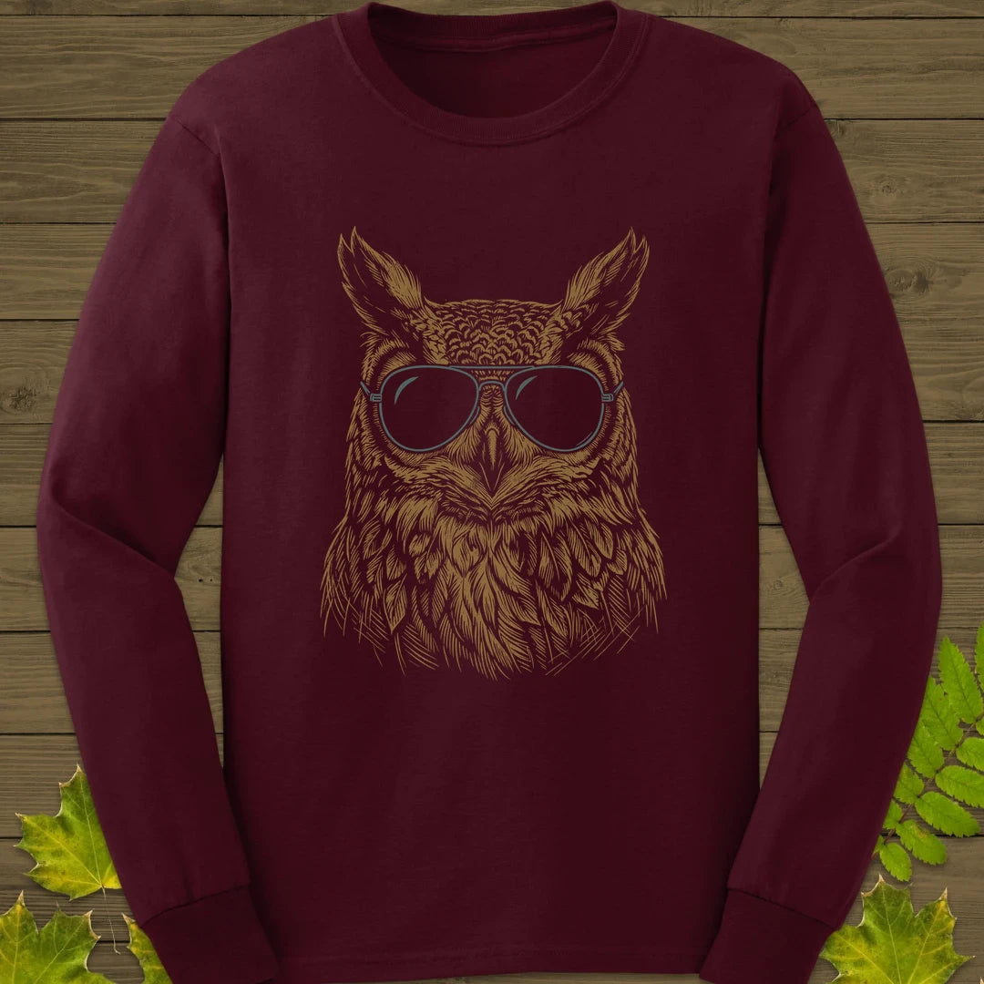 Wise Vision Long Sleeve Maroon