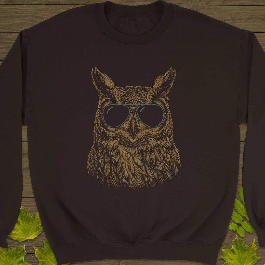 Wise Vision Sweatshirt Dark Chocolate