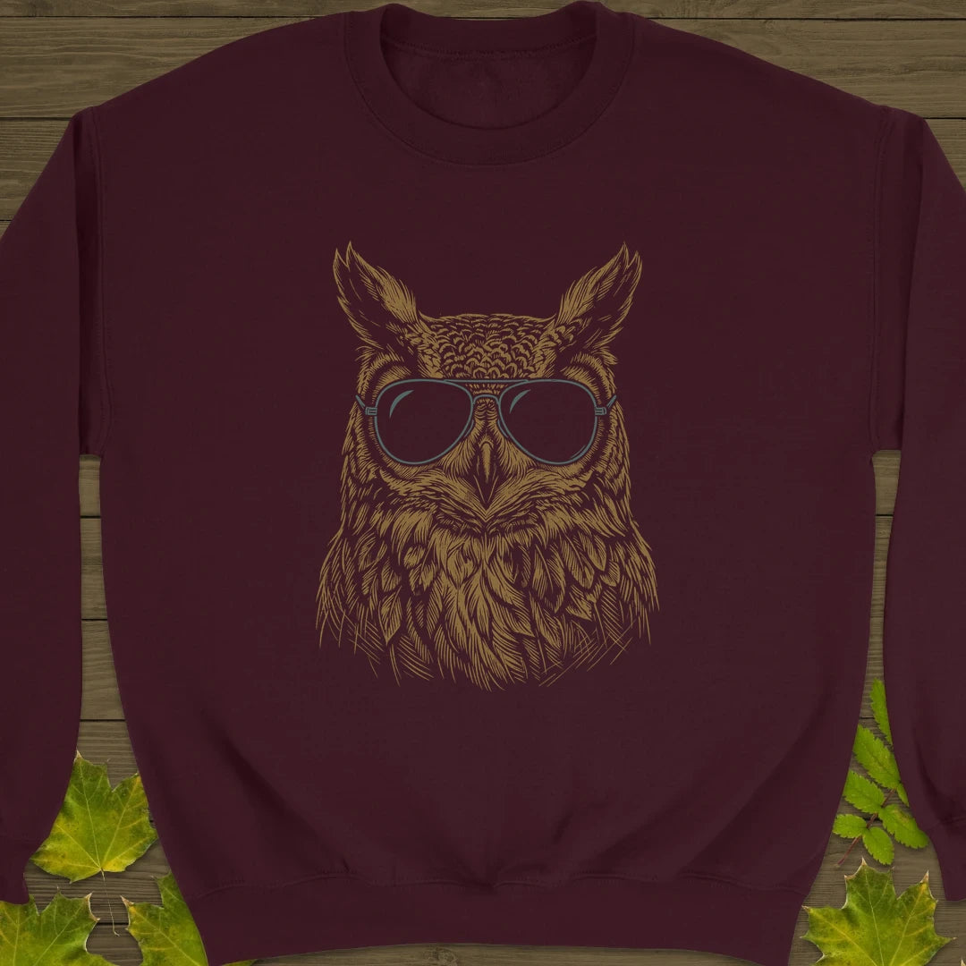 Wise Vision Sweatshirt Maroon