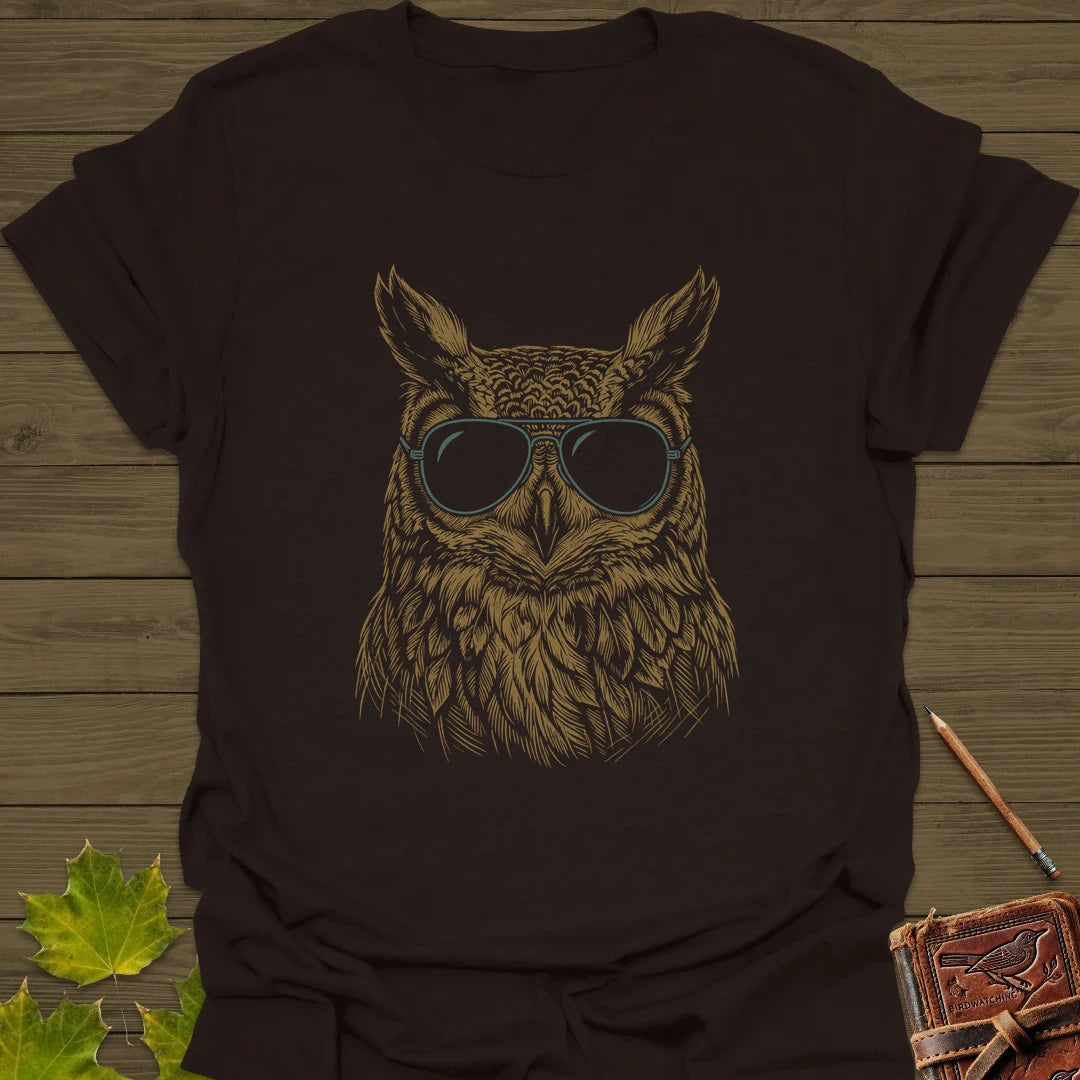 Wise Vision T-Shirt Dark Chocolate